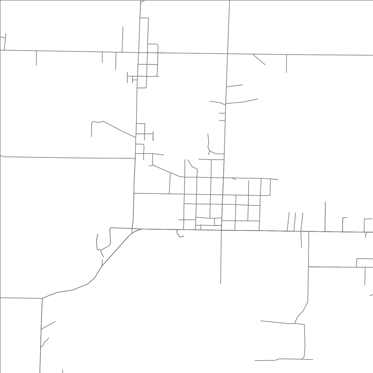ROAD MAP OF PURCELL, MISSOURI BY MAPBAKES