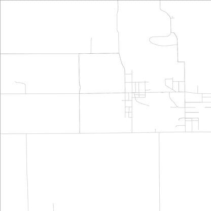 ROAD MAP OF MARK, ILLINOIS BY MAPBAKES