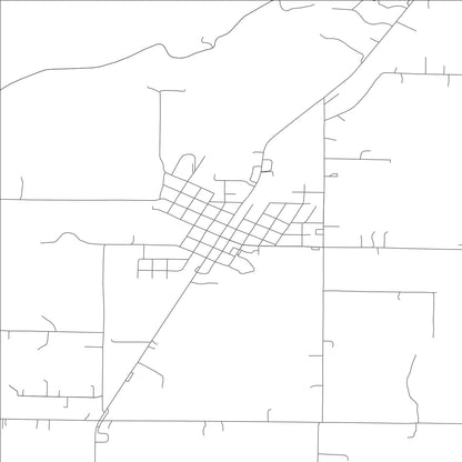 ROAD MAP OF PUXICO, MISSOURI BY MAPBAKES