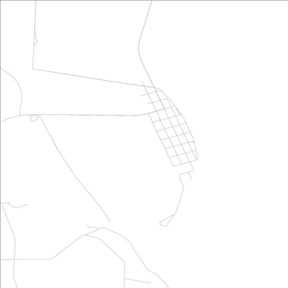 ROAD MAP OF SABULA, LOWA BY MAPBAKES