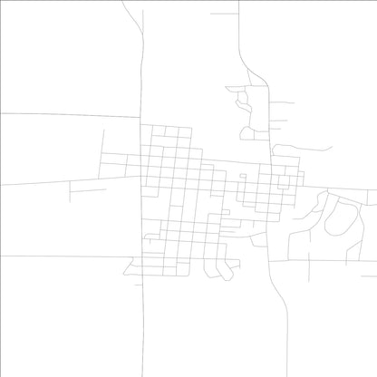 ROAD MAP OF SAC CITY, LOWA BY MAPBAKES