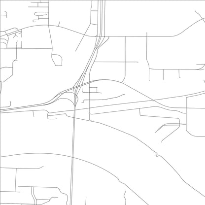ROAD MAP OF RANDOLPH, MISSOURI BY MAPBAKES