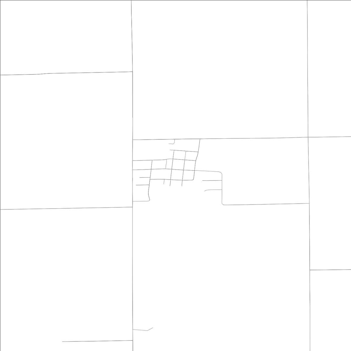 ROAD MAP OF MARTINTON, ILLINOIS BY MAPBAKES