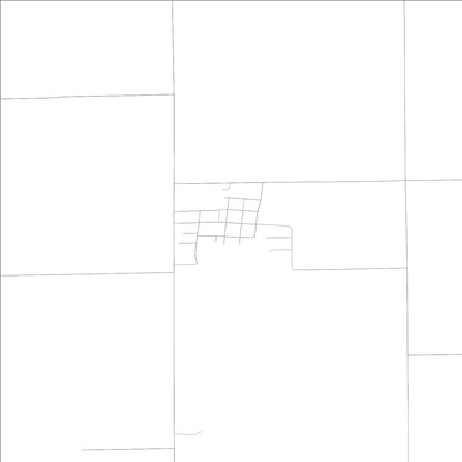 ROAD MAP OF MARTINTON, ILLINOIS BY MAPBAKES