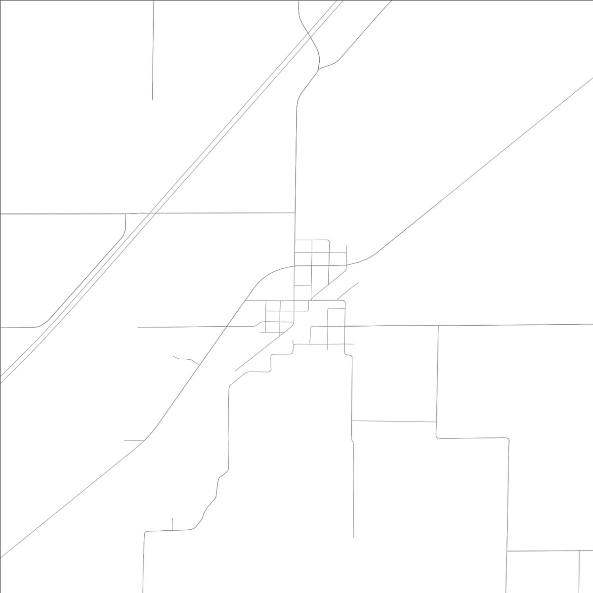ROAD MAP OF MASON, ILLINOIS BY MAPBAKES