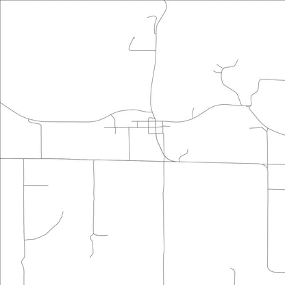 ROAD MAP OF RAYVILLE, MISSOURI BY MAPBAKES