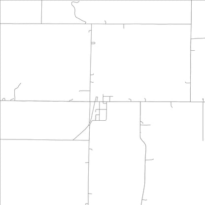 ROAD MAP OF REA, MISSOURI BY MAPBAKES