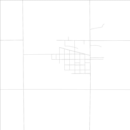 ROAD MAP OF SCHALLER, LOWA BY MAPBAKES