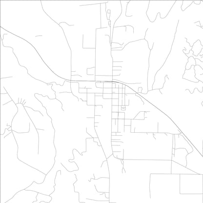 ROAD MAP OF LOS OLIVOS, CALIFORNIA BY MAPBAKES