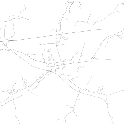 ROAD MAP OF CAMPTON, KENTUCKY BY MAPBAKES