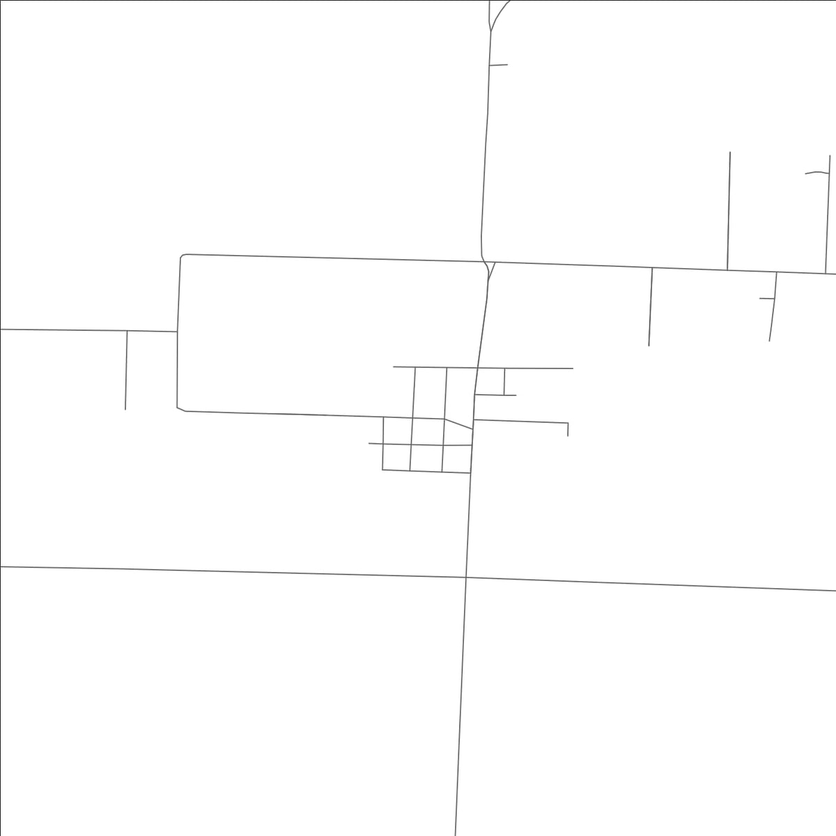 ROAD MAP OF REEDS, MISSOURI BY MAPBAKES