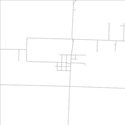 ROAD MAP OF REEDS, MISSOURI BY MAPBAKES
