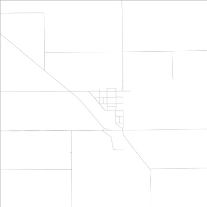 ROAD MAP OF SEARSBORO, LOWA BY MAPBAKES