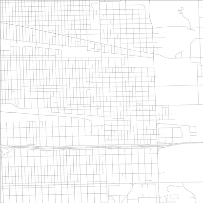 ROAD MAP OF MAYWOOD, ILLINOIS BY MAPBAKES