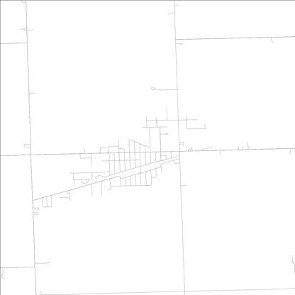 ROAD MAP OF MAZON, ILLINOIS BY MAPBAKES