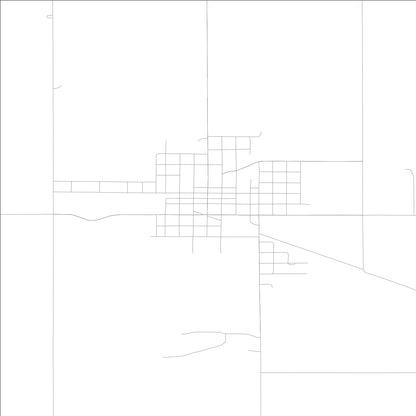 ROAD MAP OF SEYMOUR, LOWA BY MAPBAKES