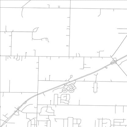 ROAD MAP OF REPUBLIC, MISSOURI BY MAPBAKES