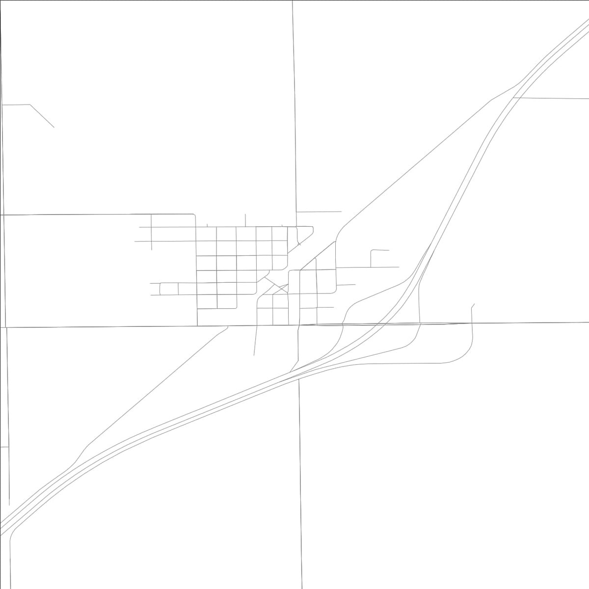 ROAD MAP OF MCLEAN, ILLINOIS BY MAPBAKES