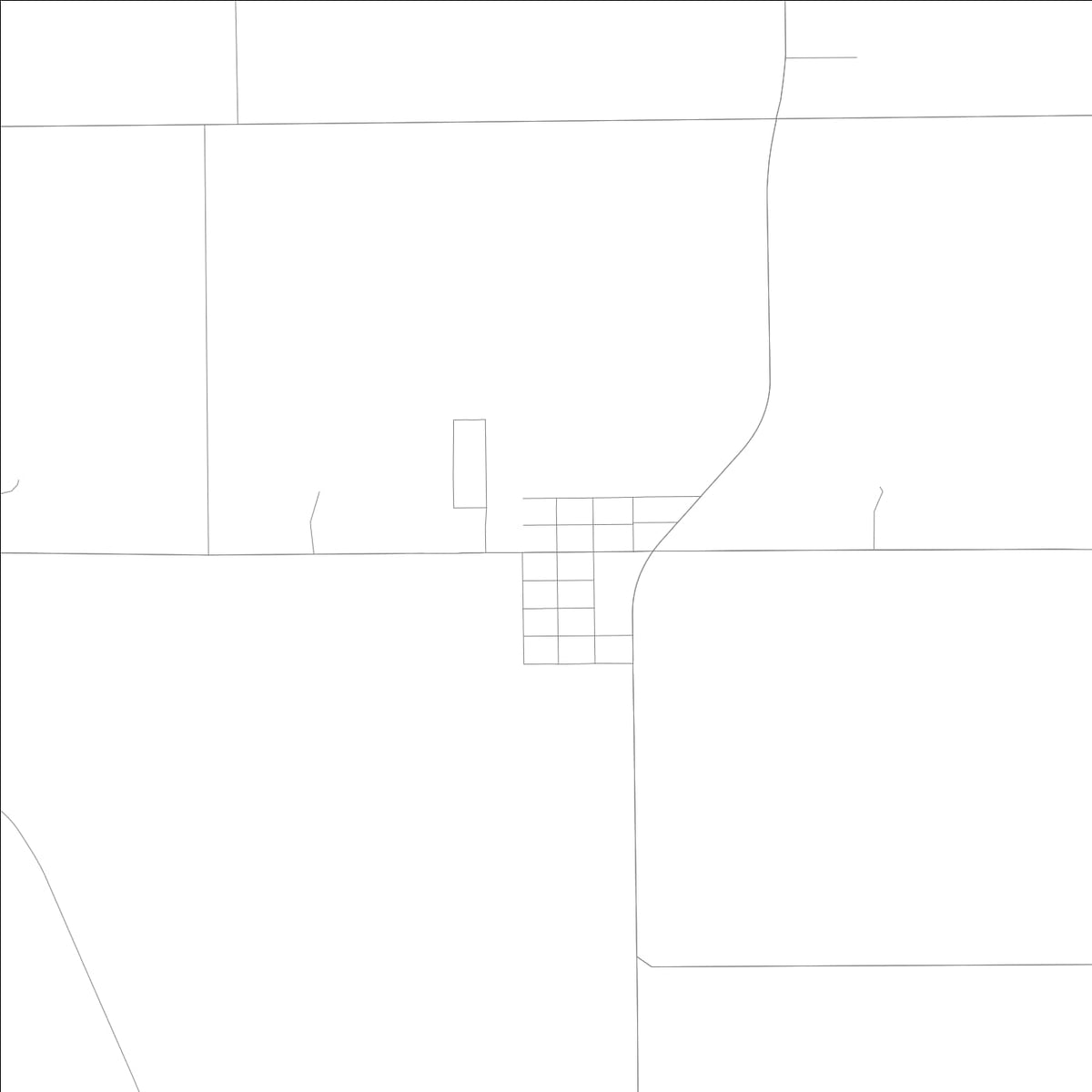 ROAD MAP OF MCNABB, ILLINOIS BY MAPBAKES