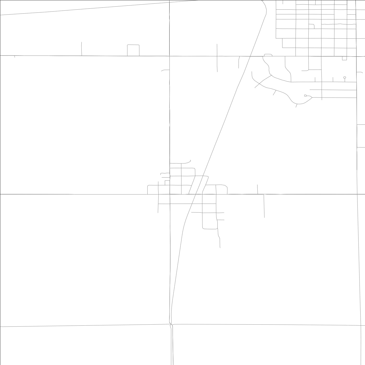 ROAD MAP OF SHELDAHL, LOWA BY MAPBAKES