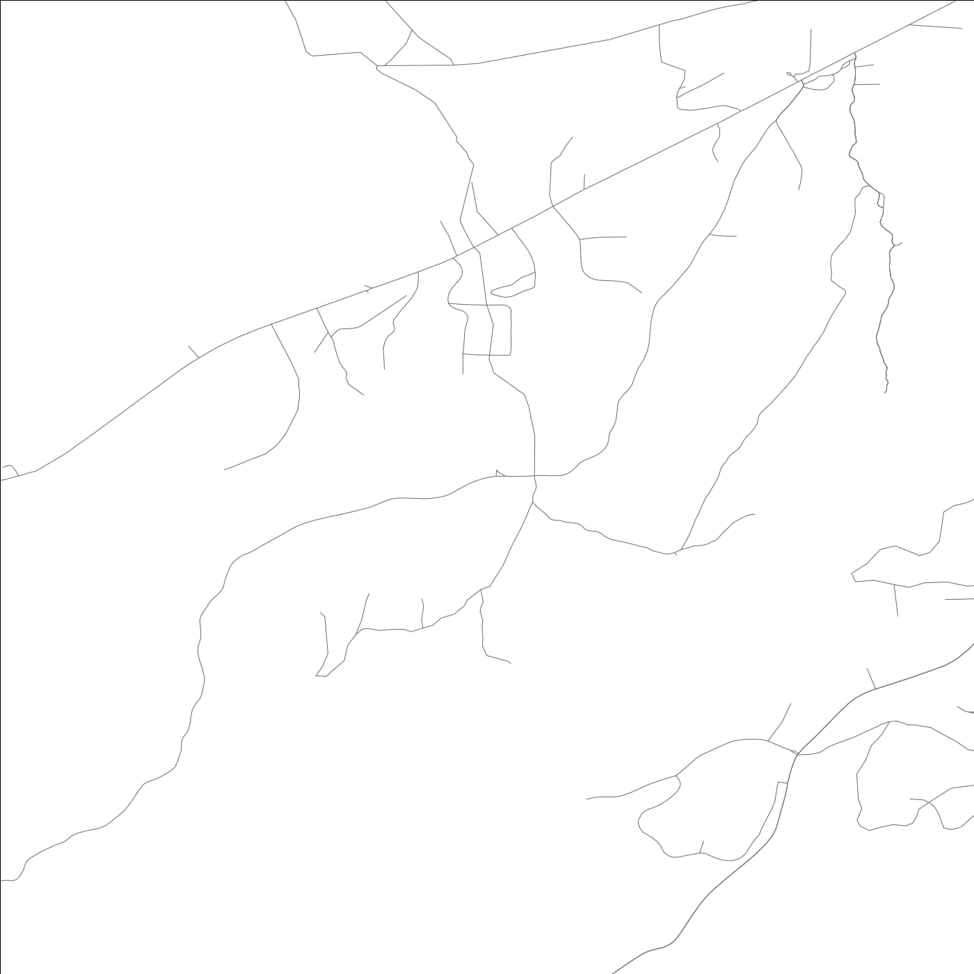 ROAD MAP OF MABIE, CALIFORNIA BY MAPBAKES