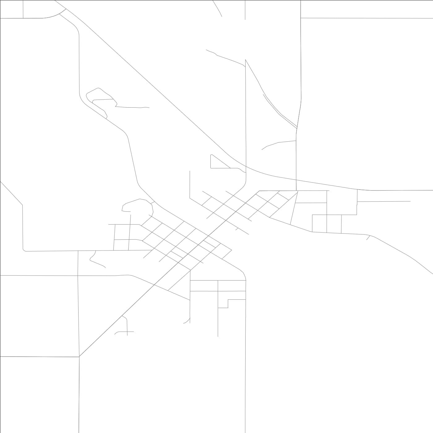 ROAD MAP OF SHELL ROCK, LOWA BY MAPBAKES