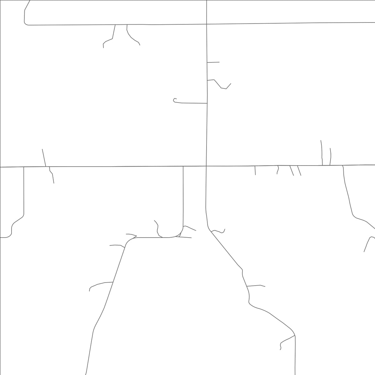 ROAD MAP OF RIDGELY, MISSOURI BY MAPBAKES