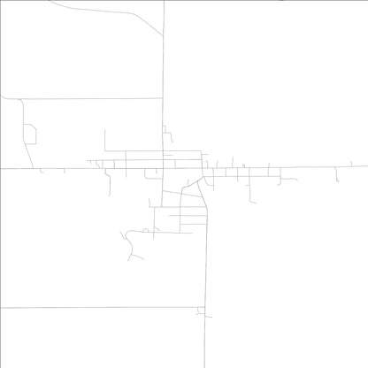 ROAD MAP OF SHELLSBURG, LOWA BY MAPBAKES