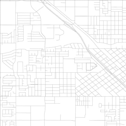 ROAD MAP OF MADERA, CALIFORNIA BY MAPBAKES