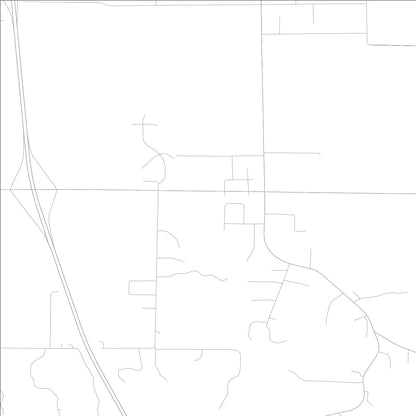 ROAD MAP OF SHUEYVILLE, LOWA BY MAPBAKES