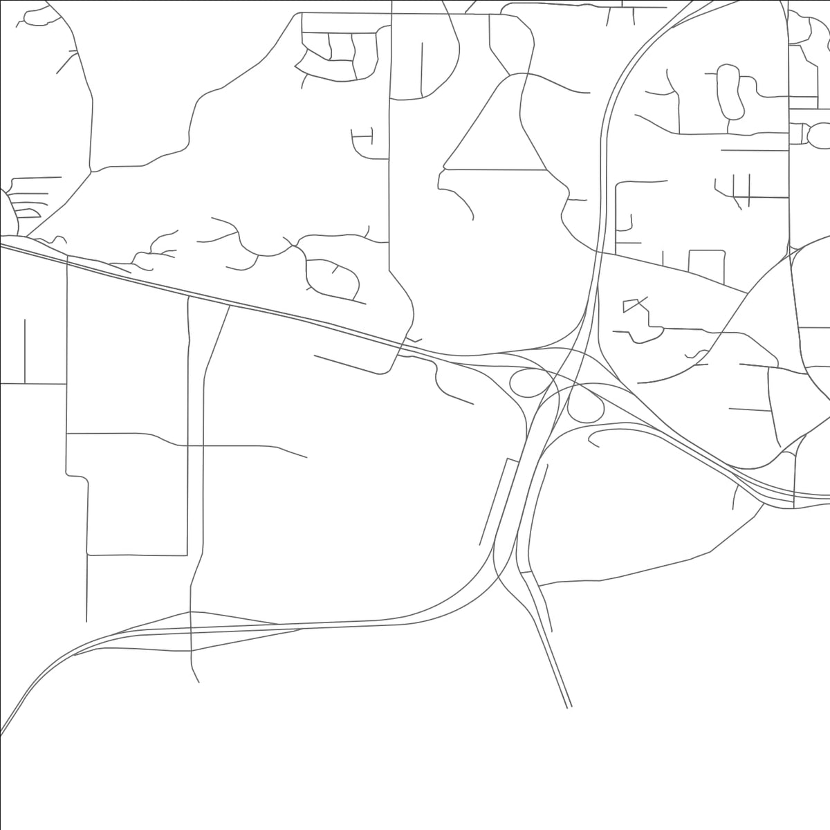ROAD MAP OF RIVERSIDE, MISSOURI BY MAPBAKES