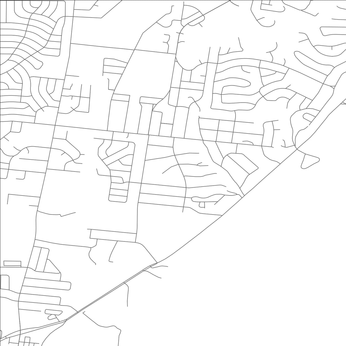 ROAD MAP OF RIVERVIEW, MISSOURI BY MAPBAKES