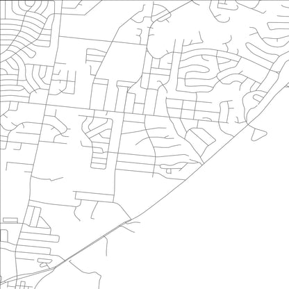 ROAD MAP OF RIVERVIEW, MISSOURI BY MAPBAKES