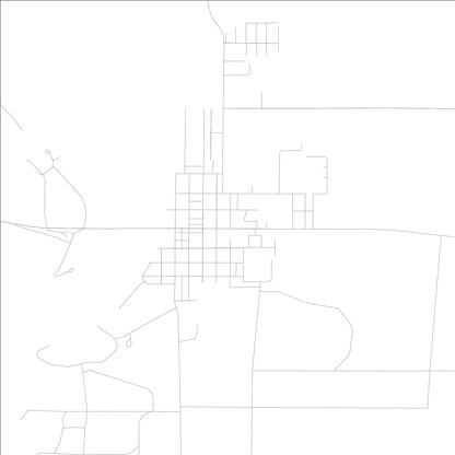 ROAD MAP OF MEREDOSIA, ILLINOIS BY MAPBAKES