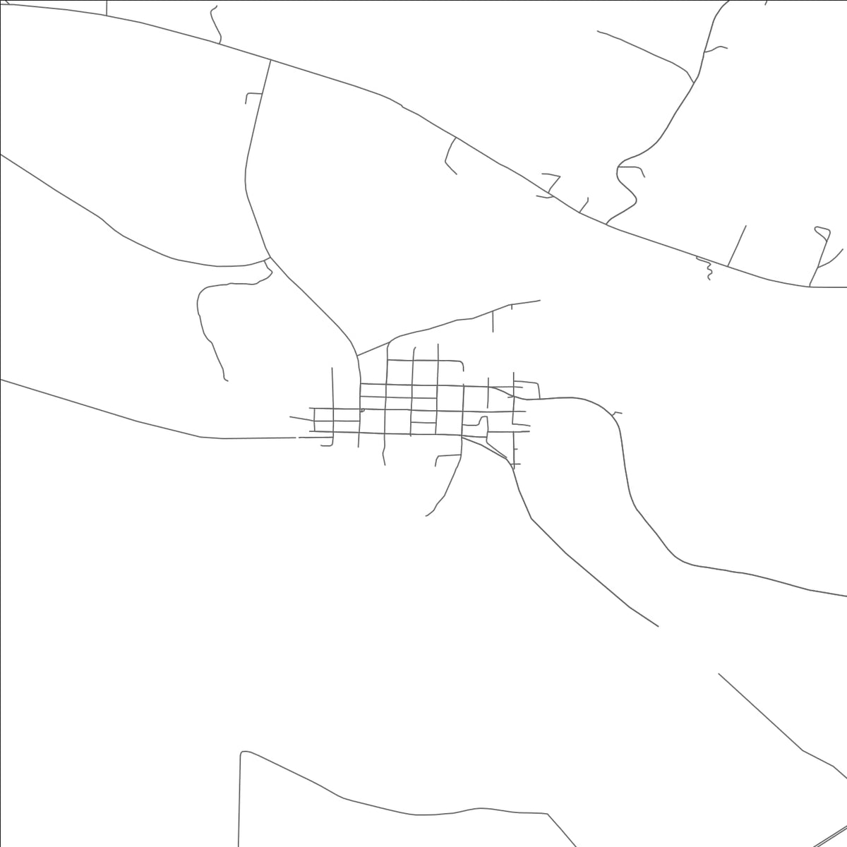 ROAD MAP OF ROCHEPORT, MISSOURI BY MAPBAKES