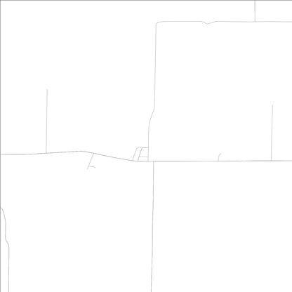 ROAD MAP OF MERRITT, ILLINOIS BY MAPBAKES