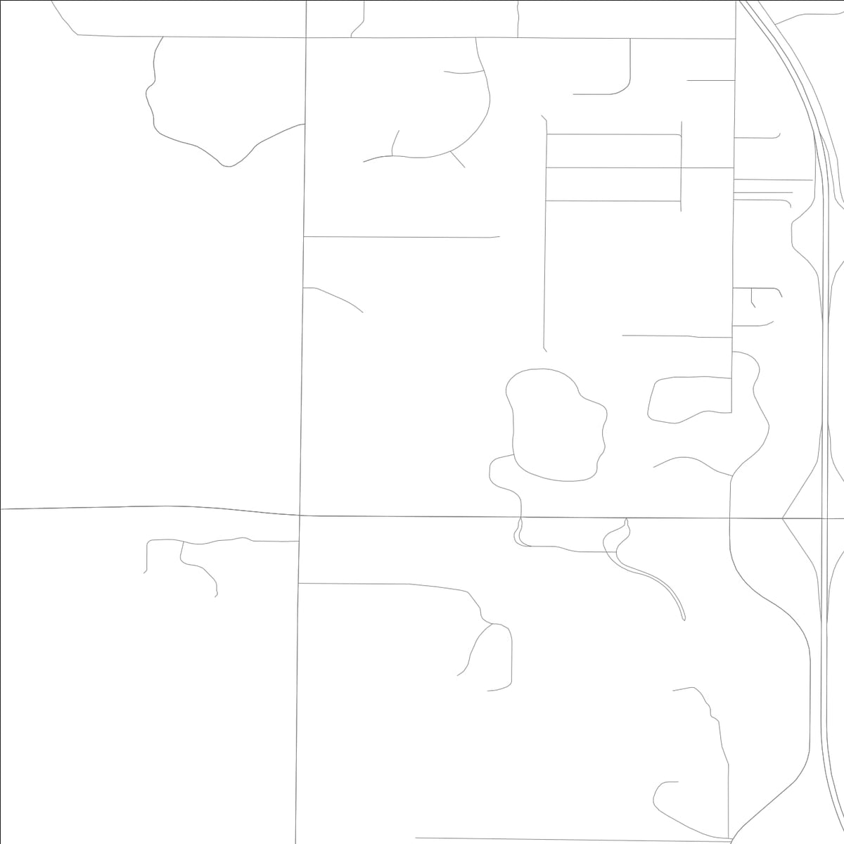 ROAD MAP OF METTAWA, ILLINOIS BY MAPBAKES