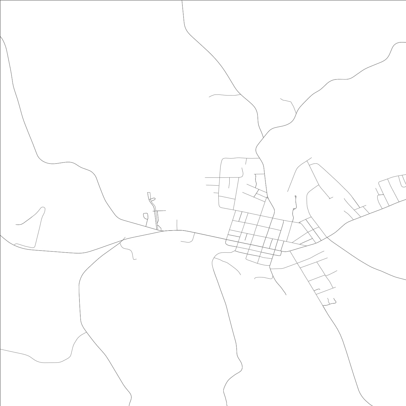 ROAD MAP OF CARLISLE, KENTUCKY BY MAPBAKES