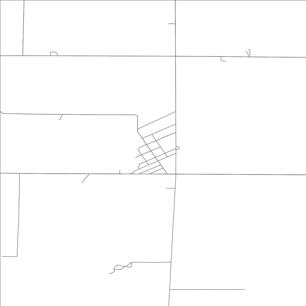 ROAD MAP OF RUSH HILL, MISSOURI BY MAPBAKES
