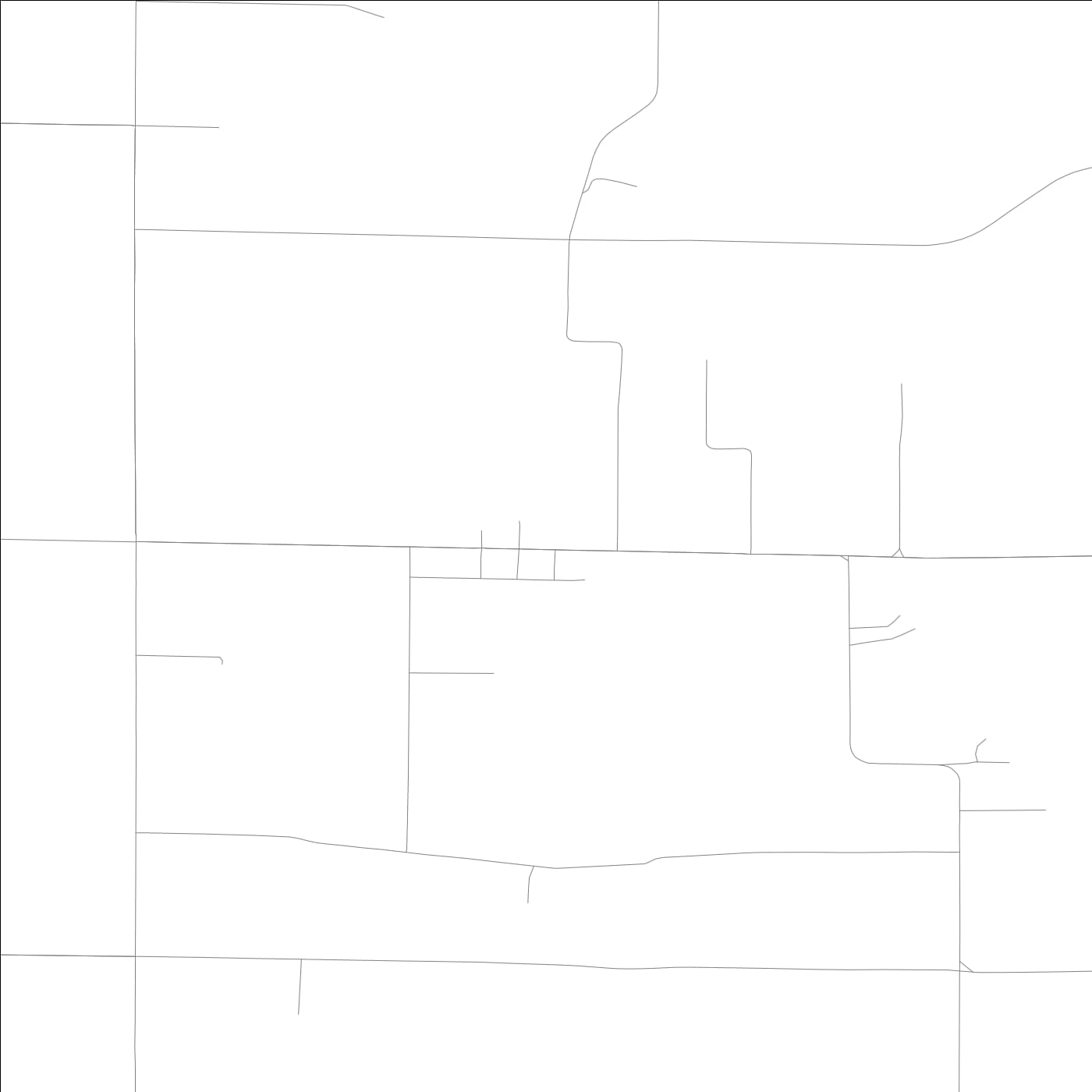 ROAD MAP OF SPERRY, LOWA BY MAPBAKES