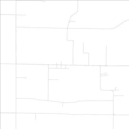 ROAD MAP OF SPERRY, LOWA BY MAPBAKES