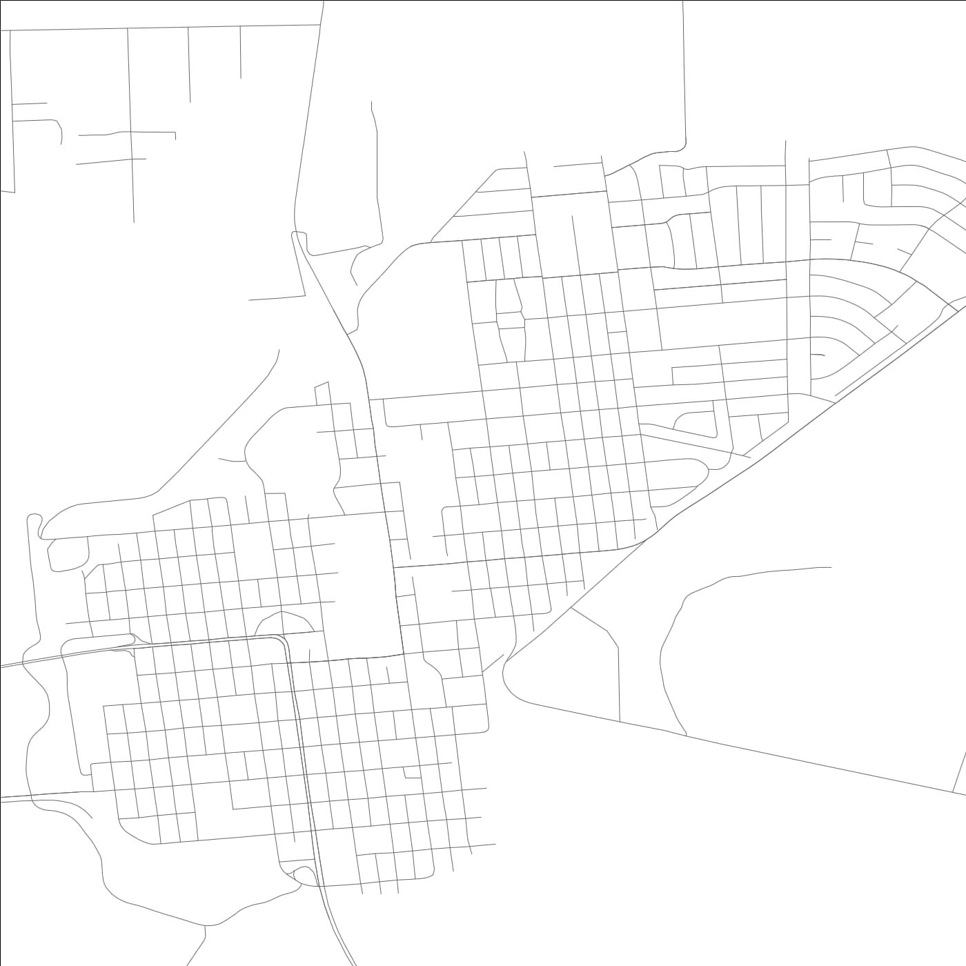 ROAD MAP OF MARYSVILLE, CALIFORNIA BY MAPBAKES