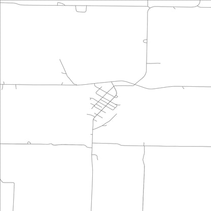 ROAD MAP OF RUTLEDGE, MISSOURI BY MAPBAKES