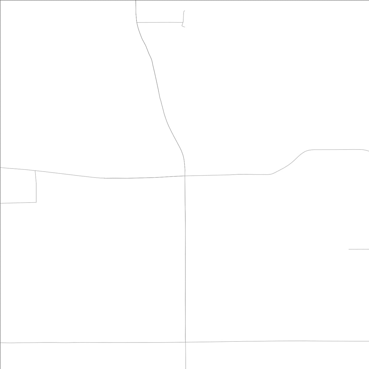 ROAD MAP OF SPRAGUEVILLE, LOWA BY MAPBAKES