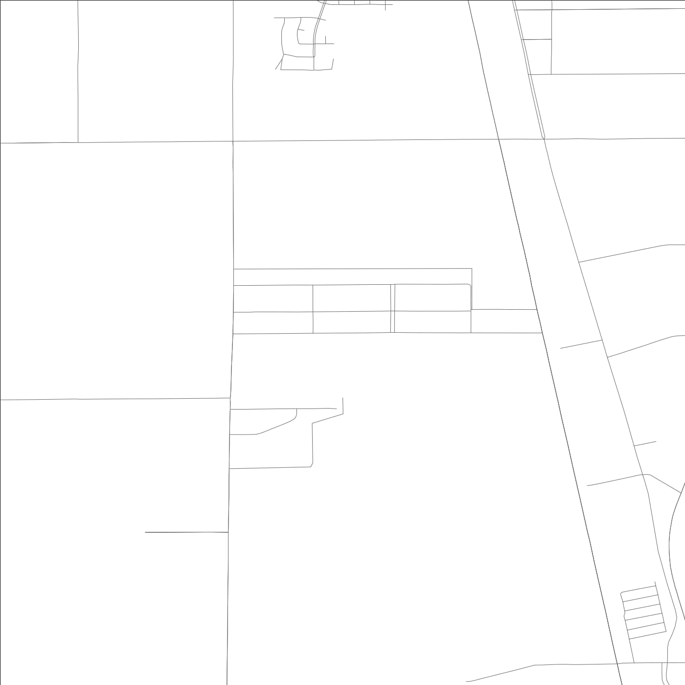 ROAD MAP OF MATHENY, CALIFORNIA BY MAPBAKES