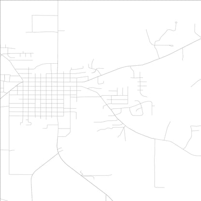 ROAD MAP OF MILLSTADT, ILLINOIS BY MAPBAKES