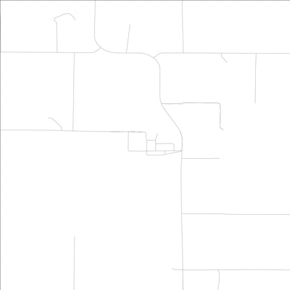 ROAD MAP OF SPRING HILL, LOWA BY MAPBAKES