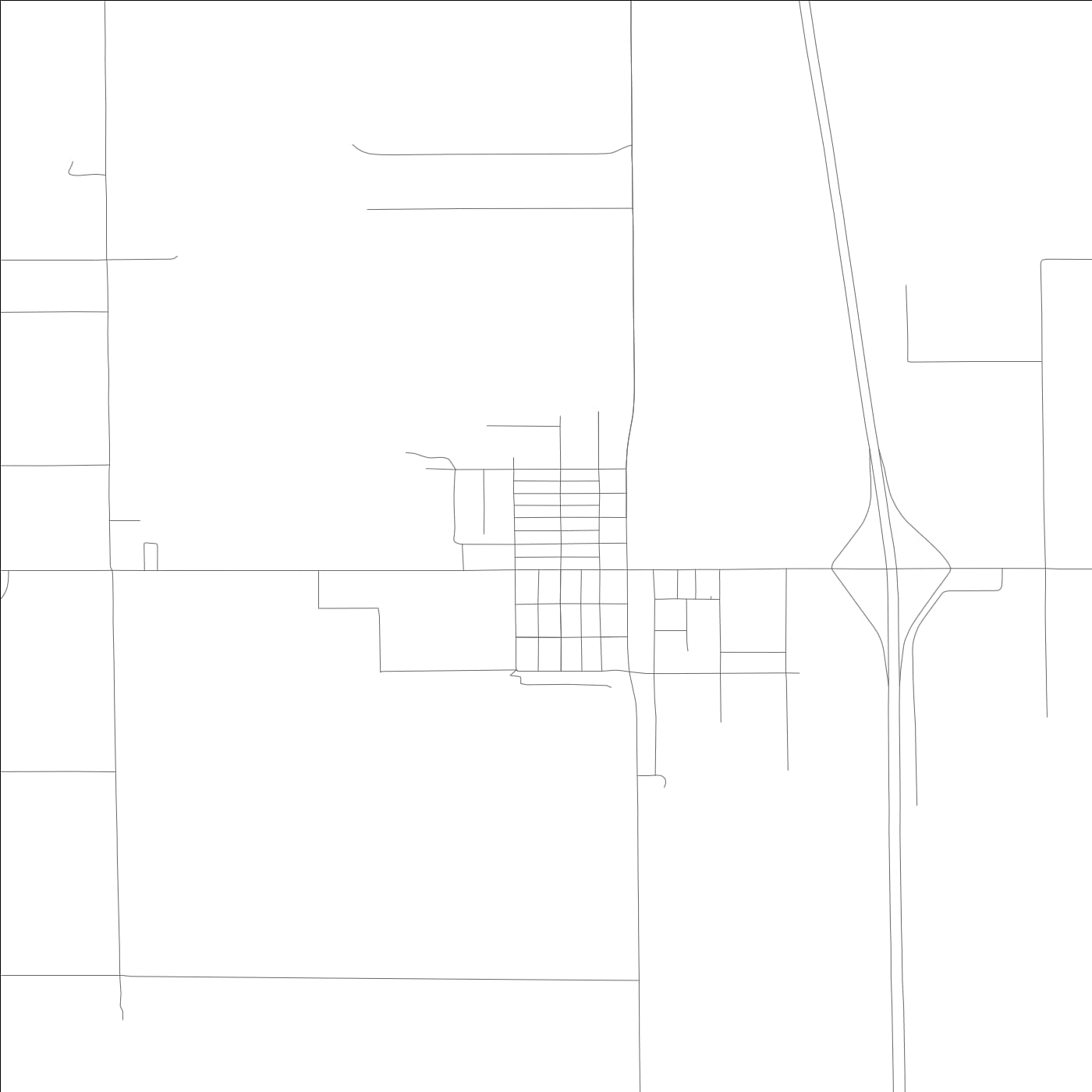 ROAD MAP OF MCARTHUR, CALIFORNIA BY MAPBAKES