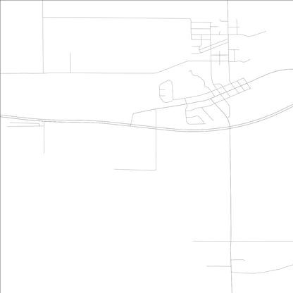 ROAD MAP OF SPRINGVILLE, LOWA BY MAPBAKES