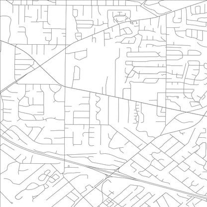 ROAD MAP OF SAPPINGTON, MISSOURI BY MAPBAKES